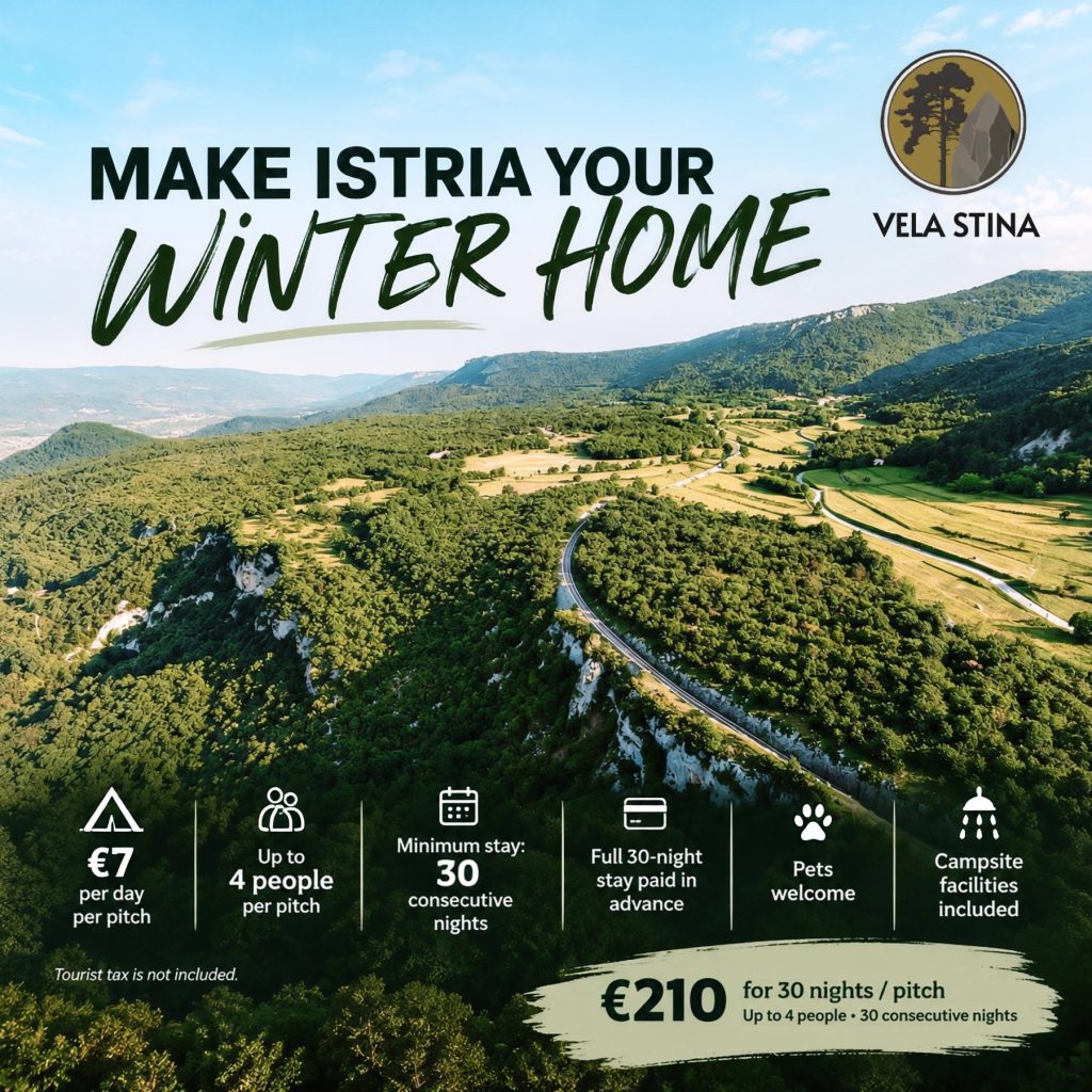 Home - VELA STINA Family camping in Roč, Istria winter2026 - VELA STINA Family camping in Roč, Istria